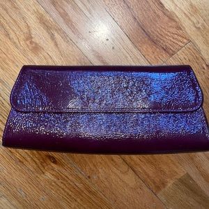 Jalda Maroon Clutch